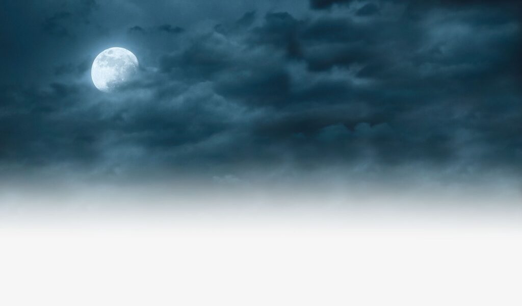 moon sky night cloudy moonlight 142977